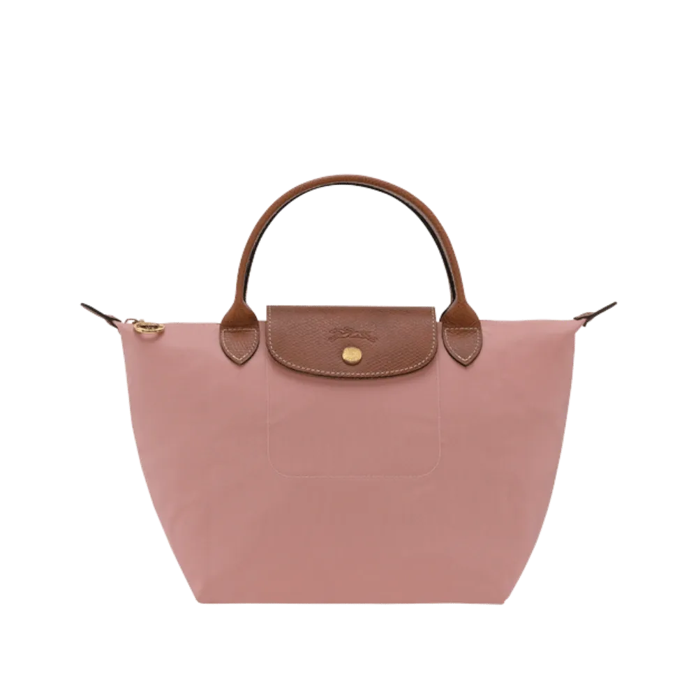 Longchamp Le Pliage Original S Handbag Pink Tea - Recycled canvas