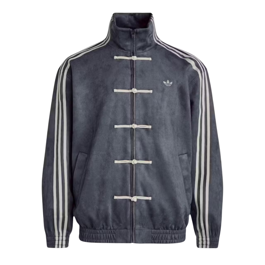 adidas CTT Chinese Track Top 3.1 Gender Neutral Jacket (Asia Sizing) Dark Grey