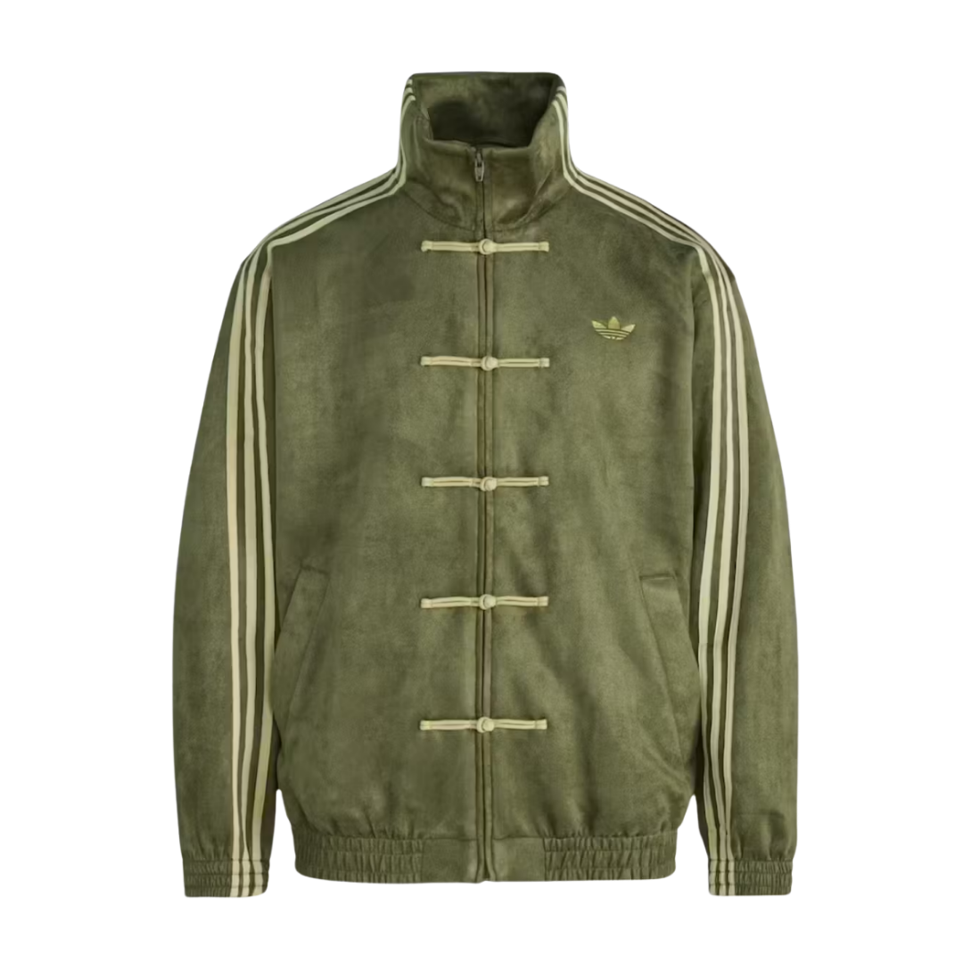 adidas CTT Chinese Track Top 3.1 Gender Neutral Jacket (Asia Sizing) Olive
