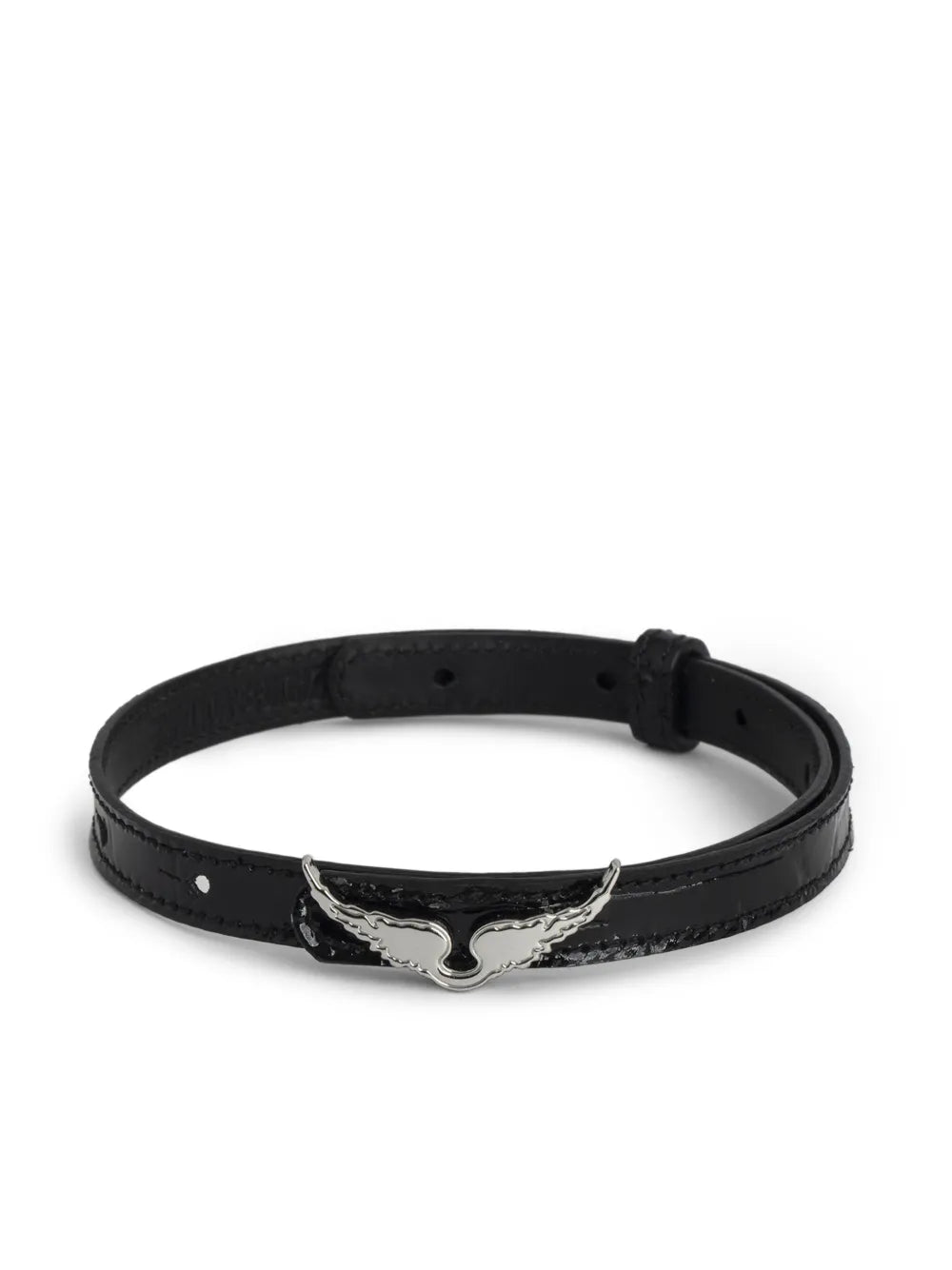 Rock leather bracelet