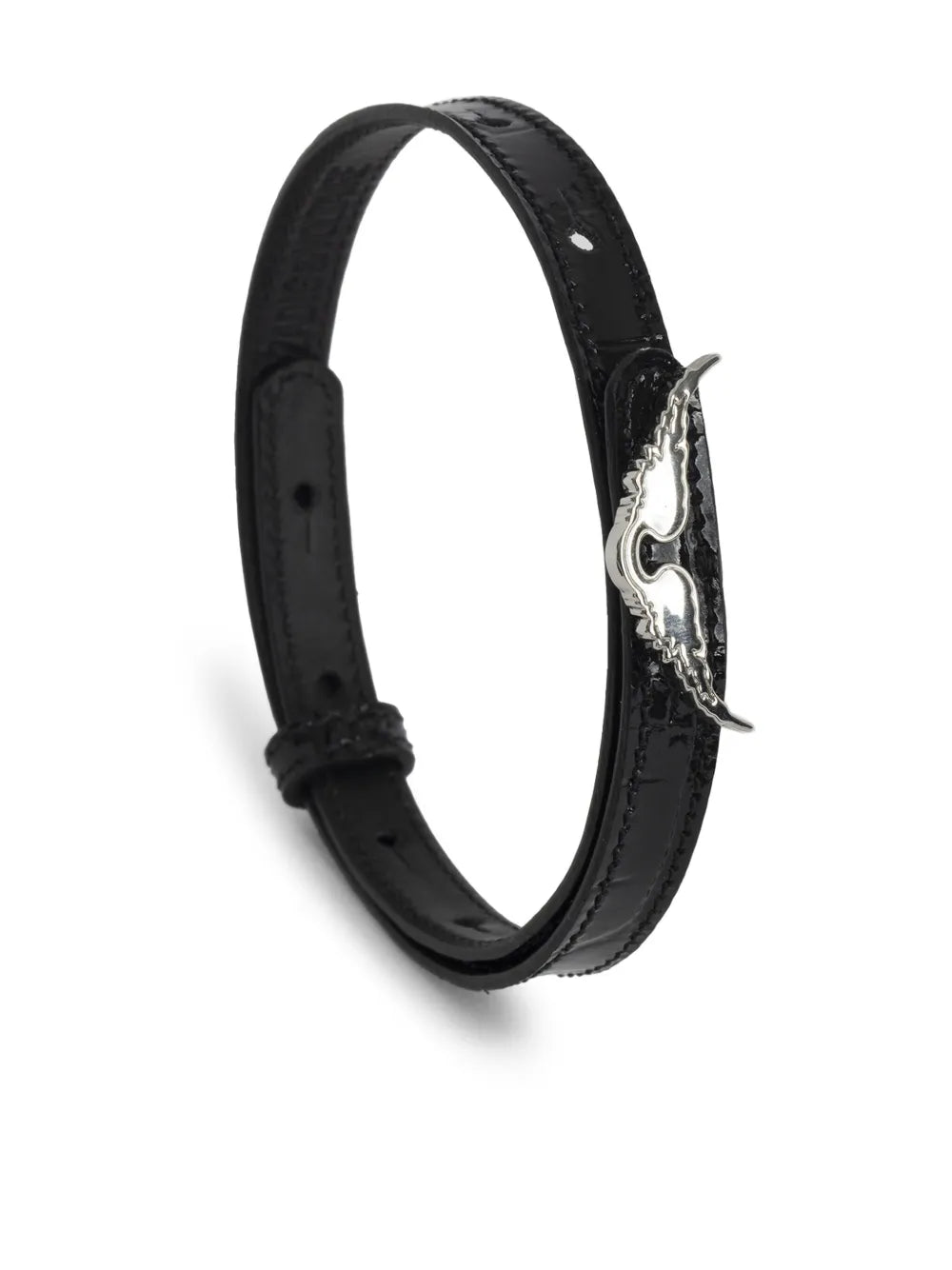 Rock leather bracelet