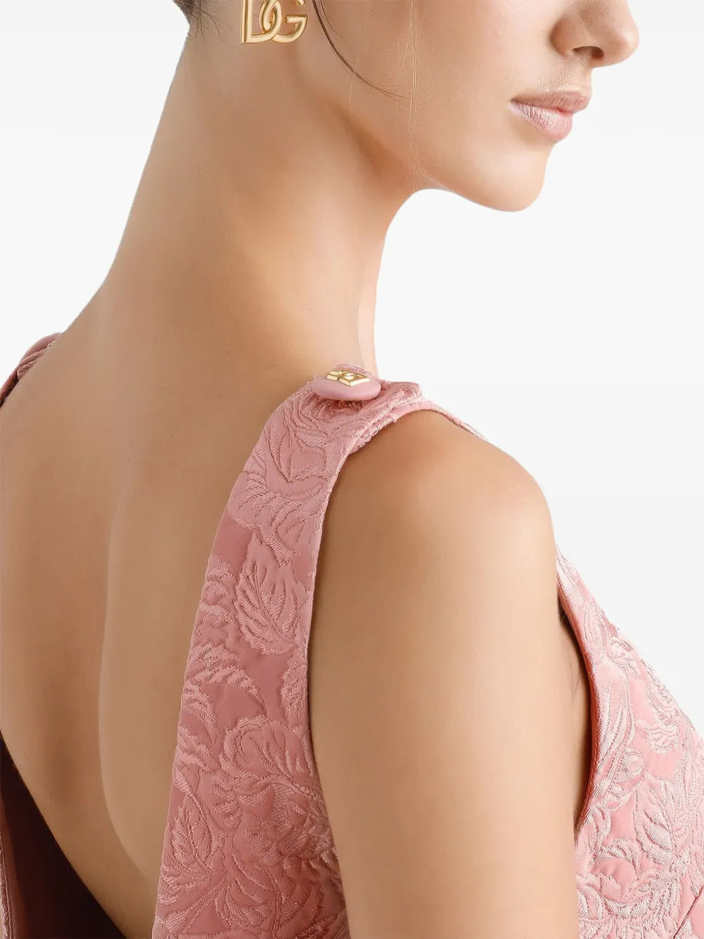 DNA brocade mini dress