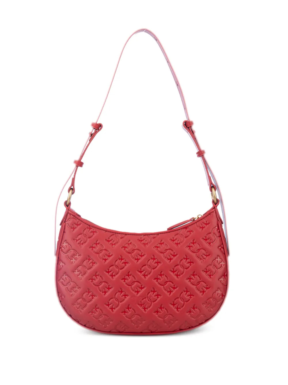 monogram-pattern shoulder bag