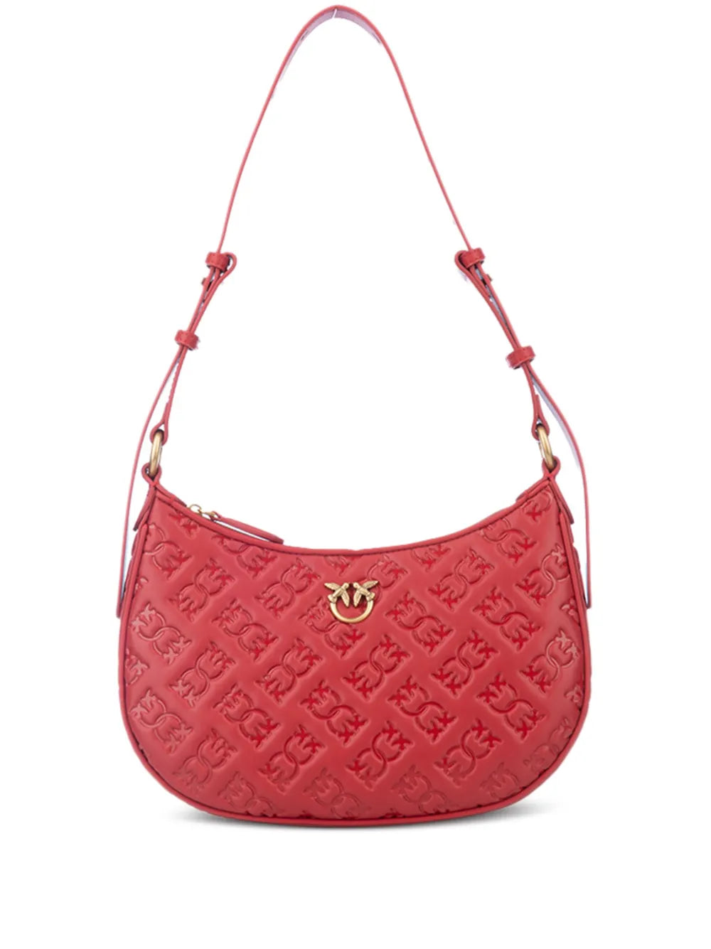 monogram-pattern shoulder bag