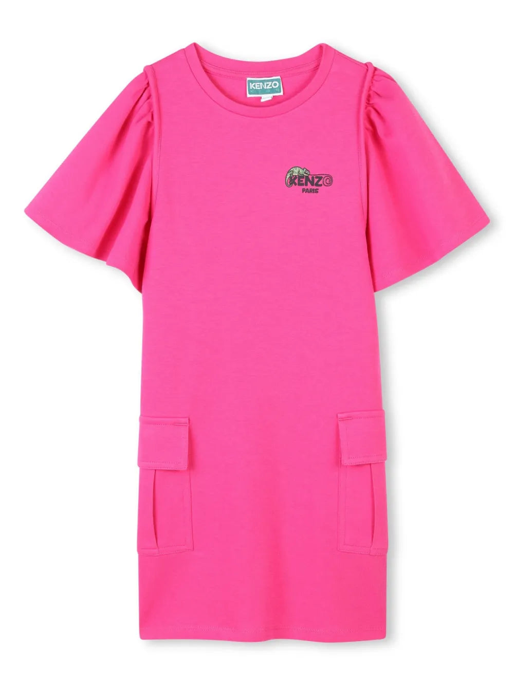 logo-print dress