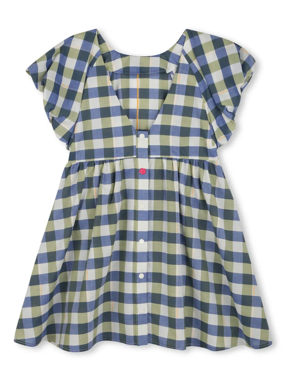 checked dress