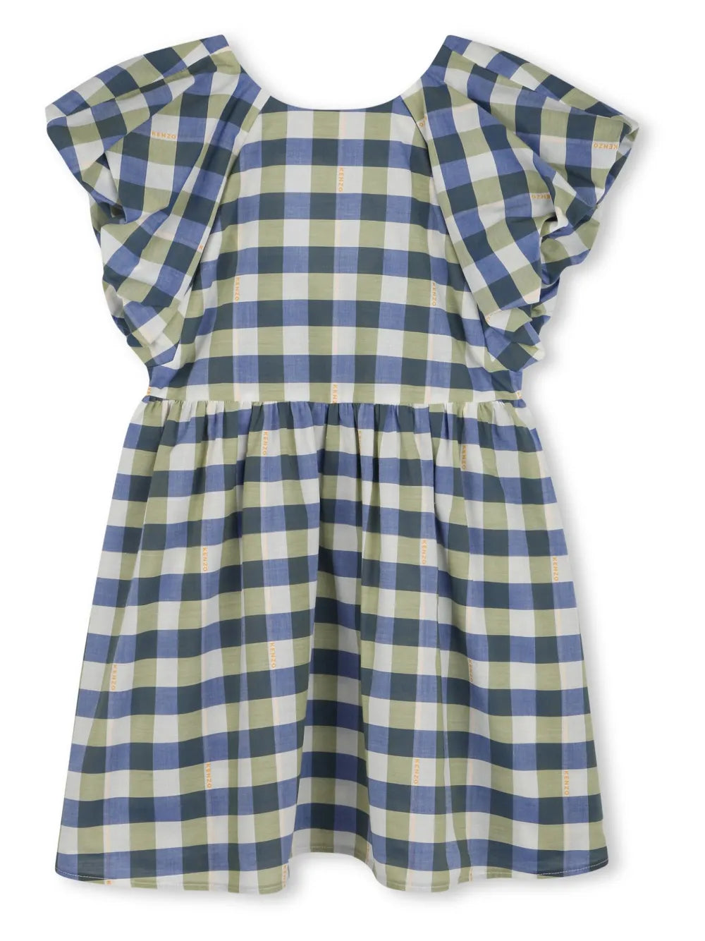 checked dress