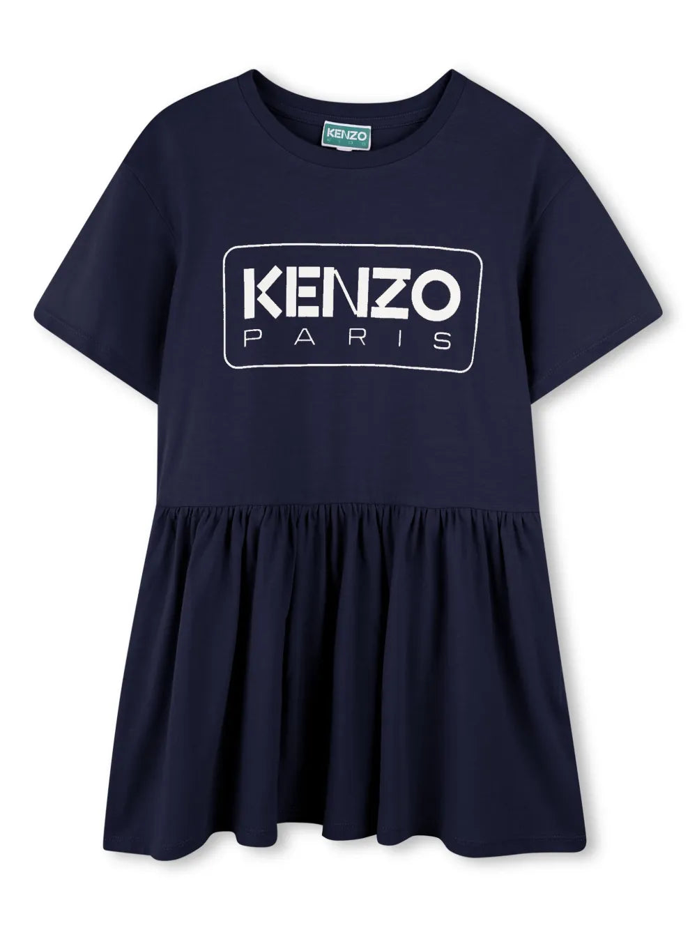 logo-print dress