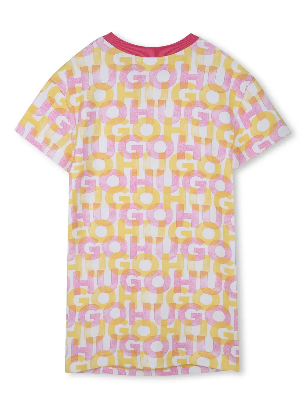 logo-print dress