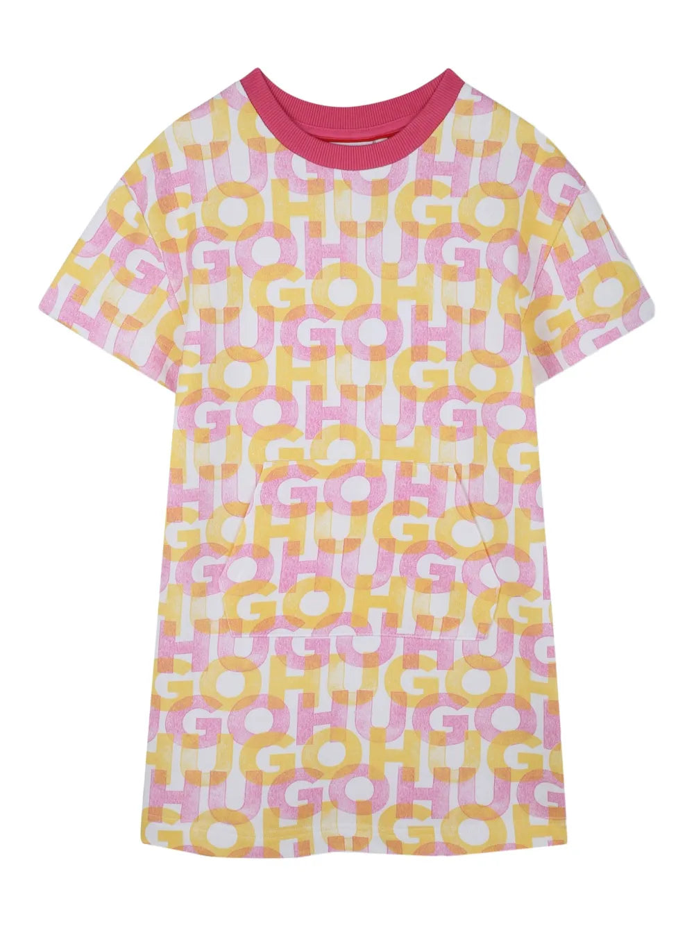 logo-print dress