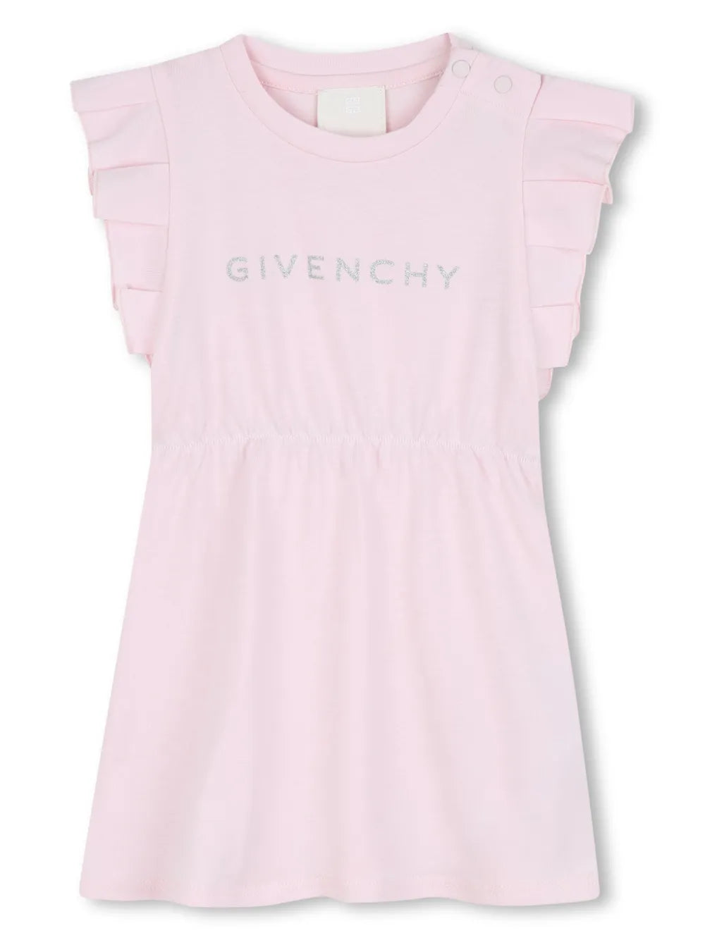 logo-print dress