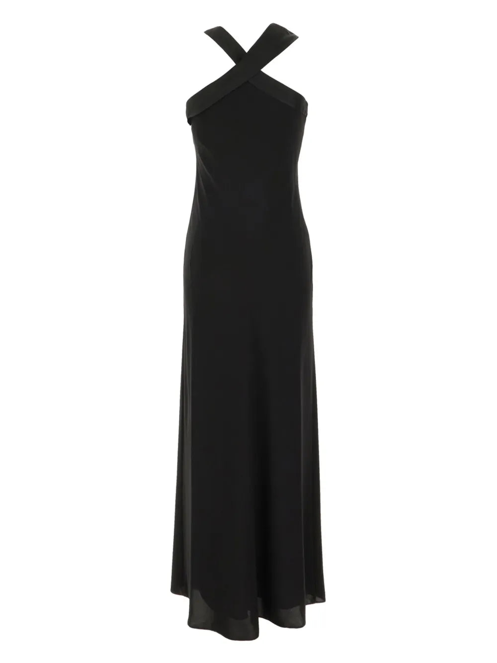 halterneck maxi dress