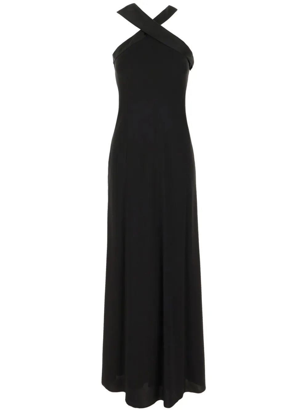 halterneck maxi dress