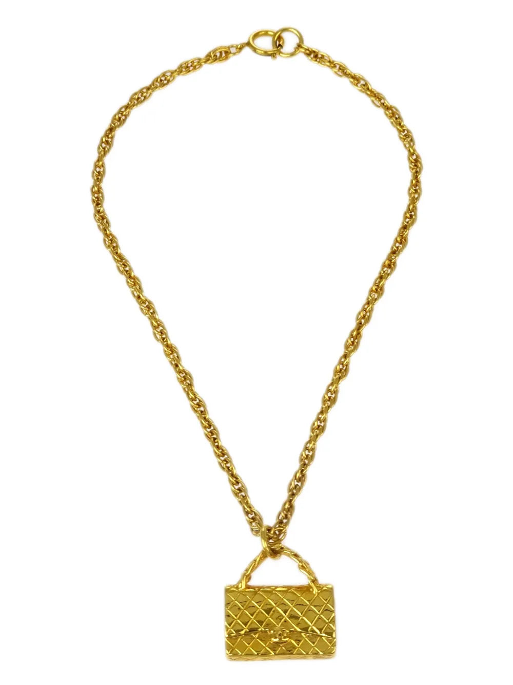 1995 bag pendant necklace