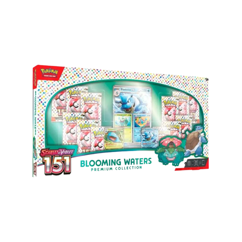 Pokemon Scarlet & Violet 151 Blooming Waters Premium Collection Box