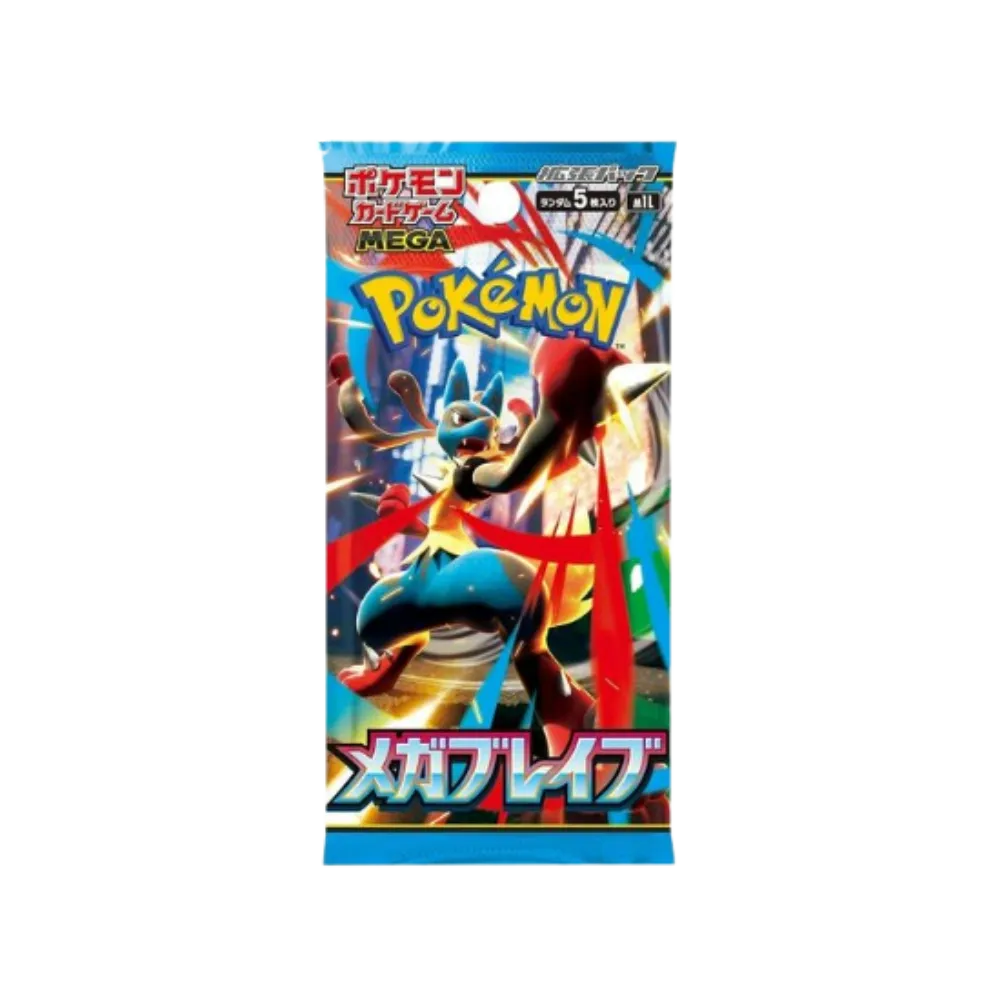 Pokemon Japanese Mega Brave Booster Pack