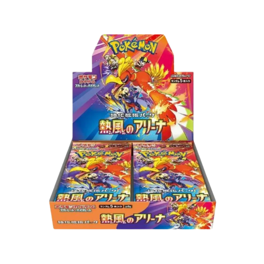 Pokemon Japanese Heat Wave Arena Booster Box