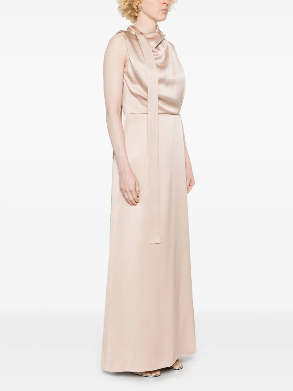 silk maxi dress