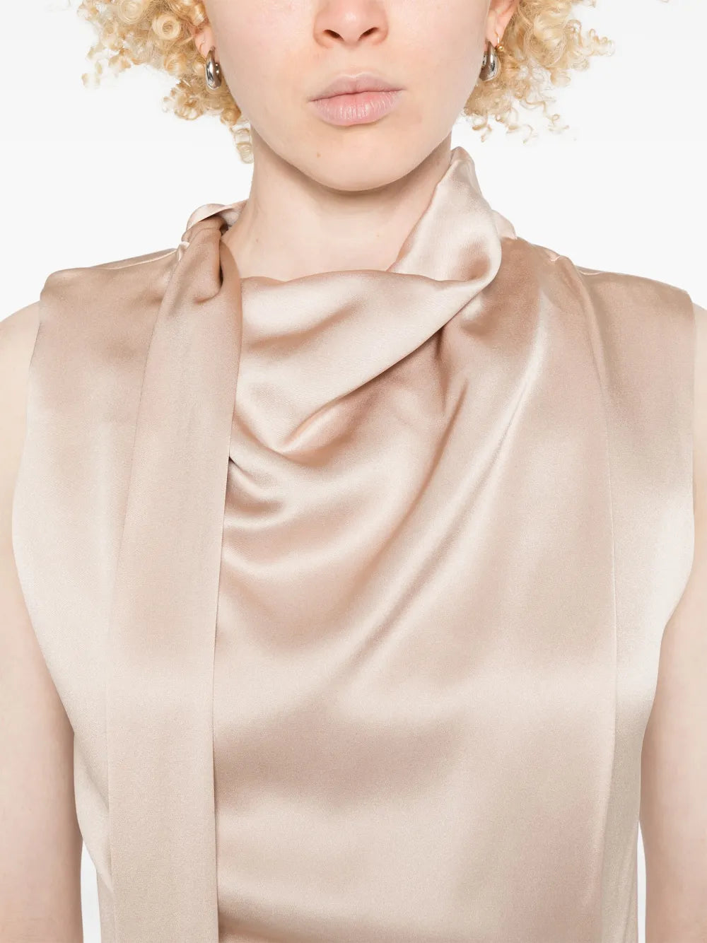 silk maxi dress