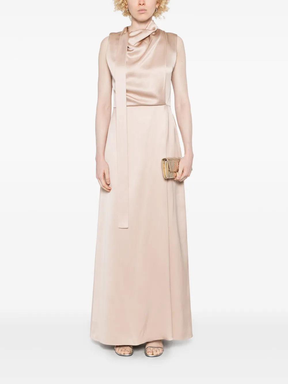 silk maxi dress