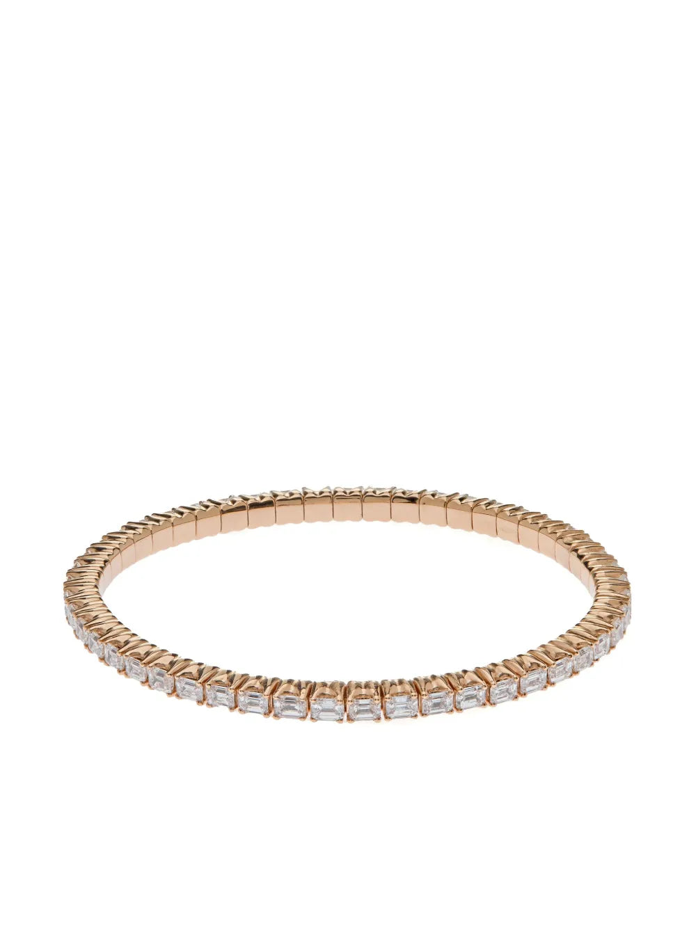 18kt rose gold diamond bracelet
