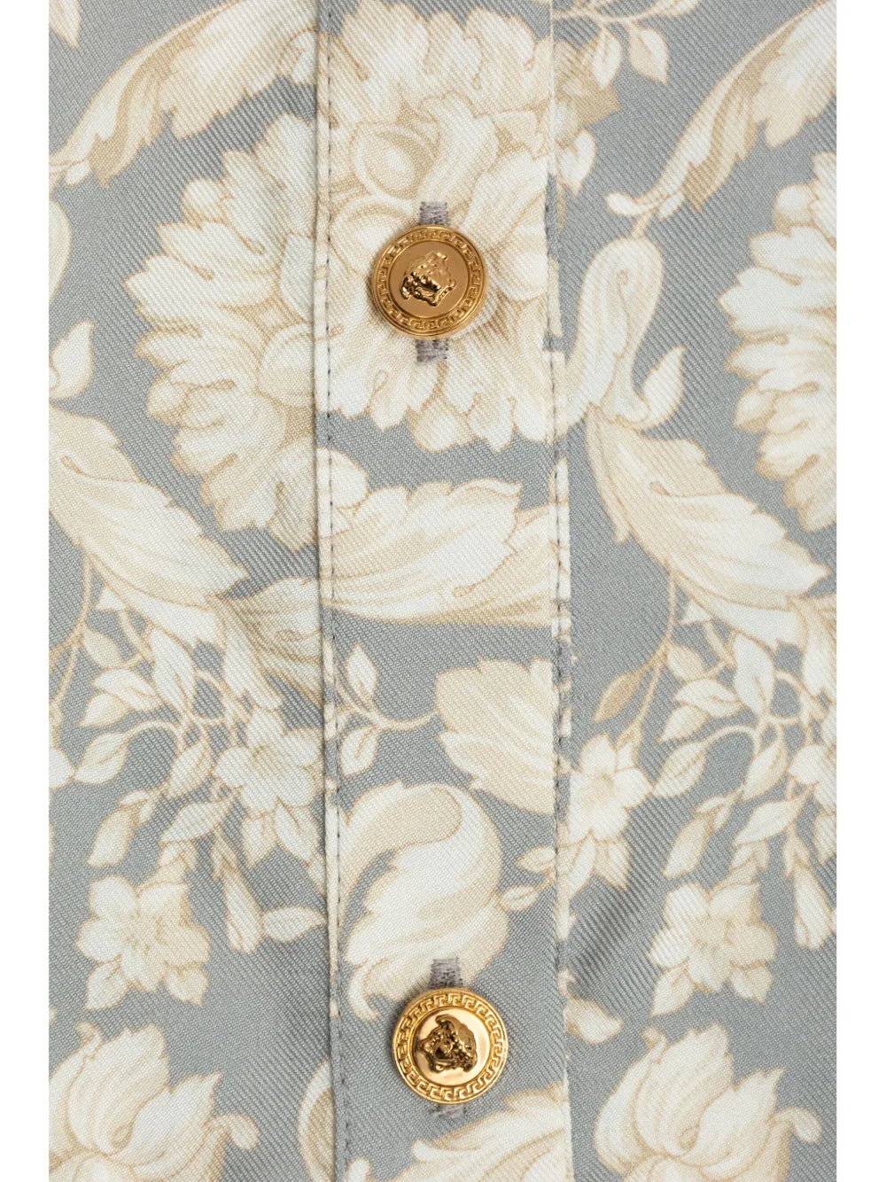 Barocco-print short dress 