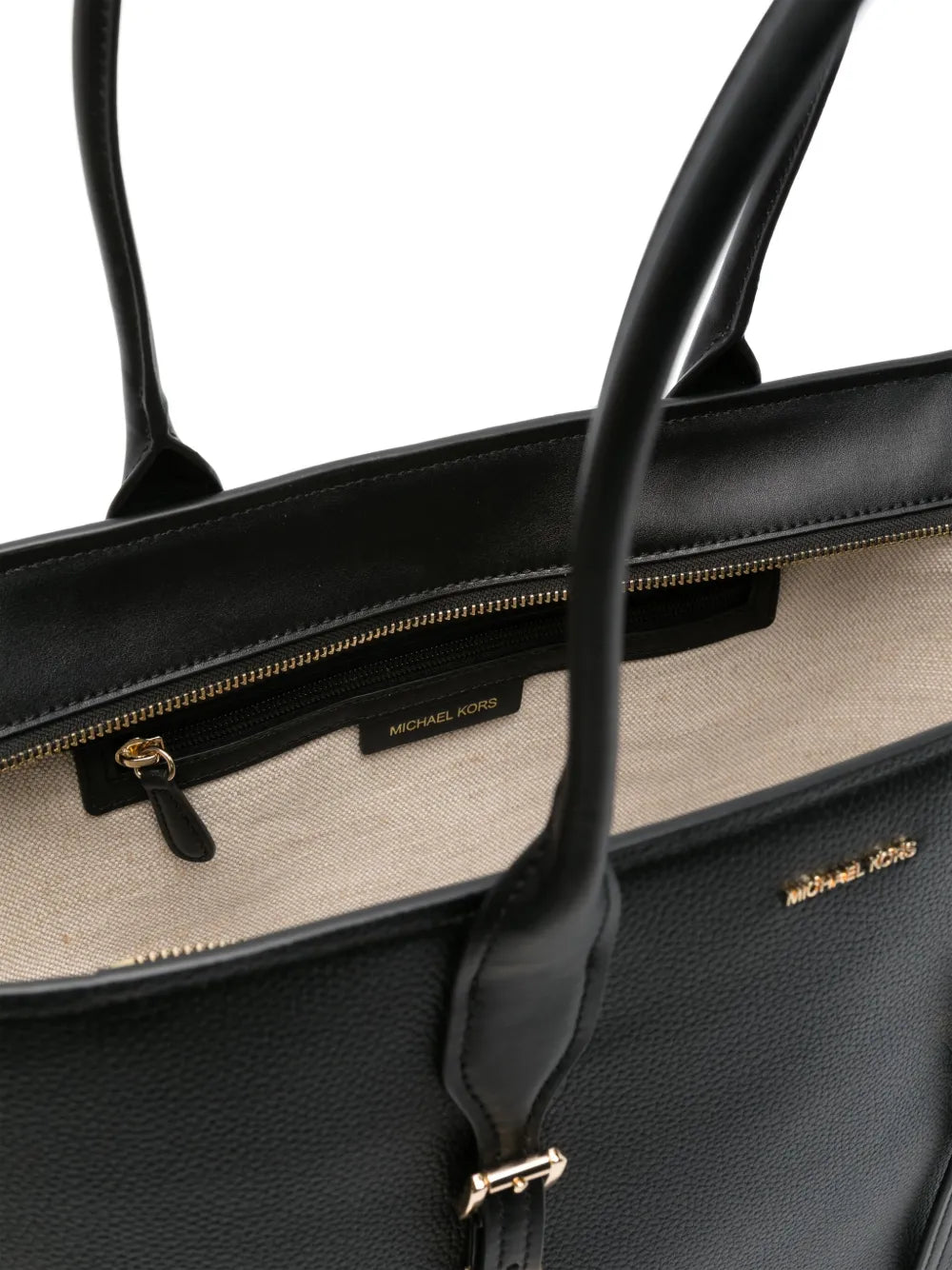 Buckle tote bag
