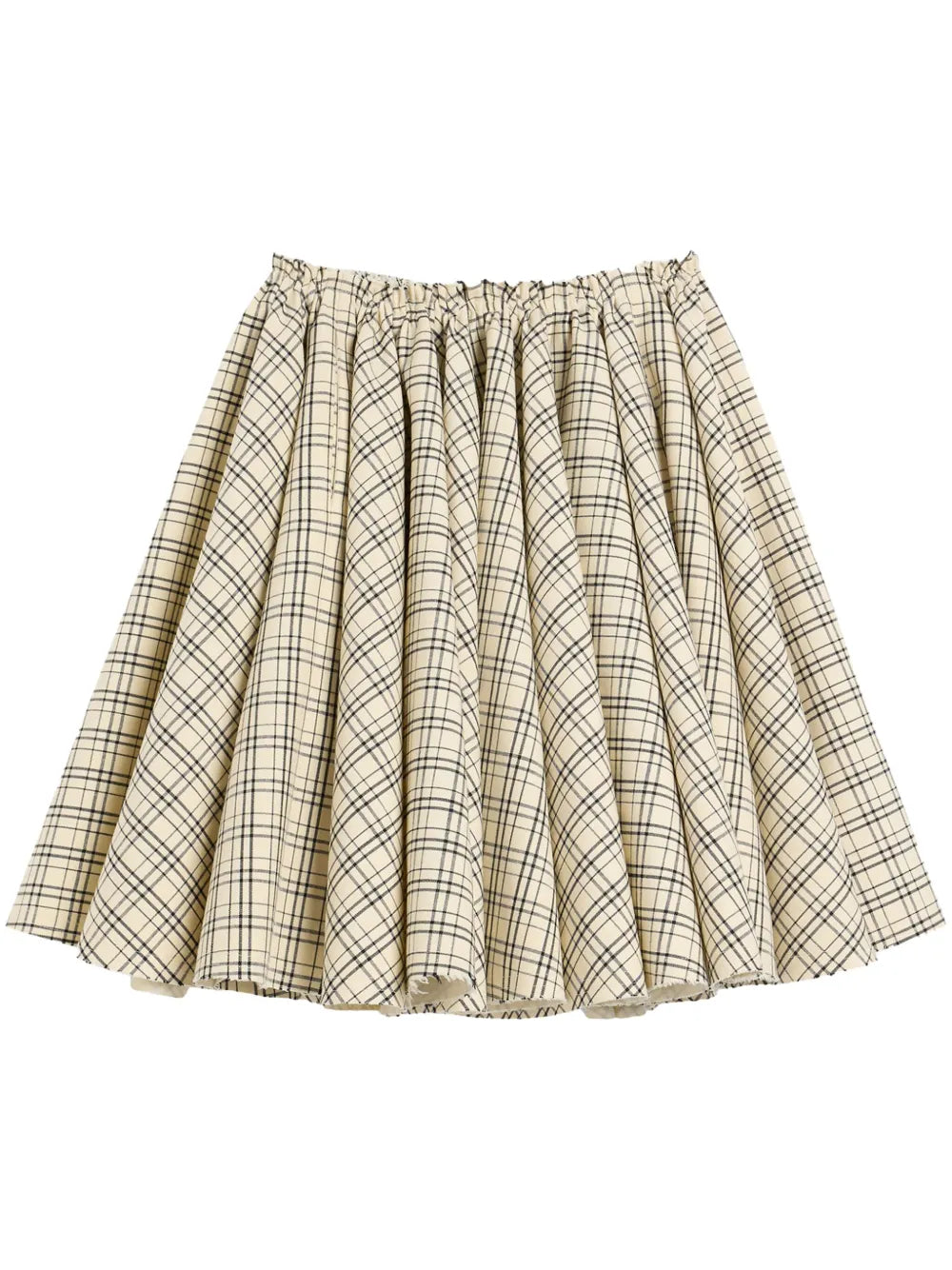 checkered skirt