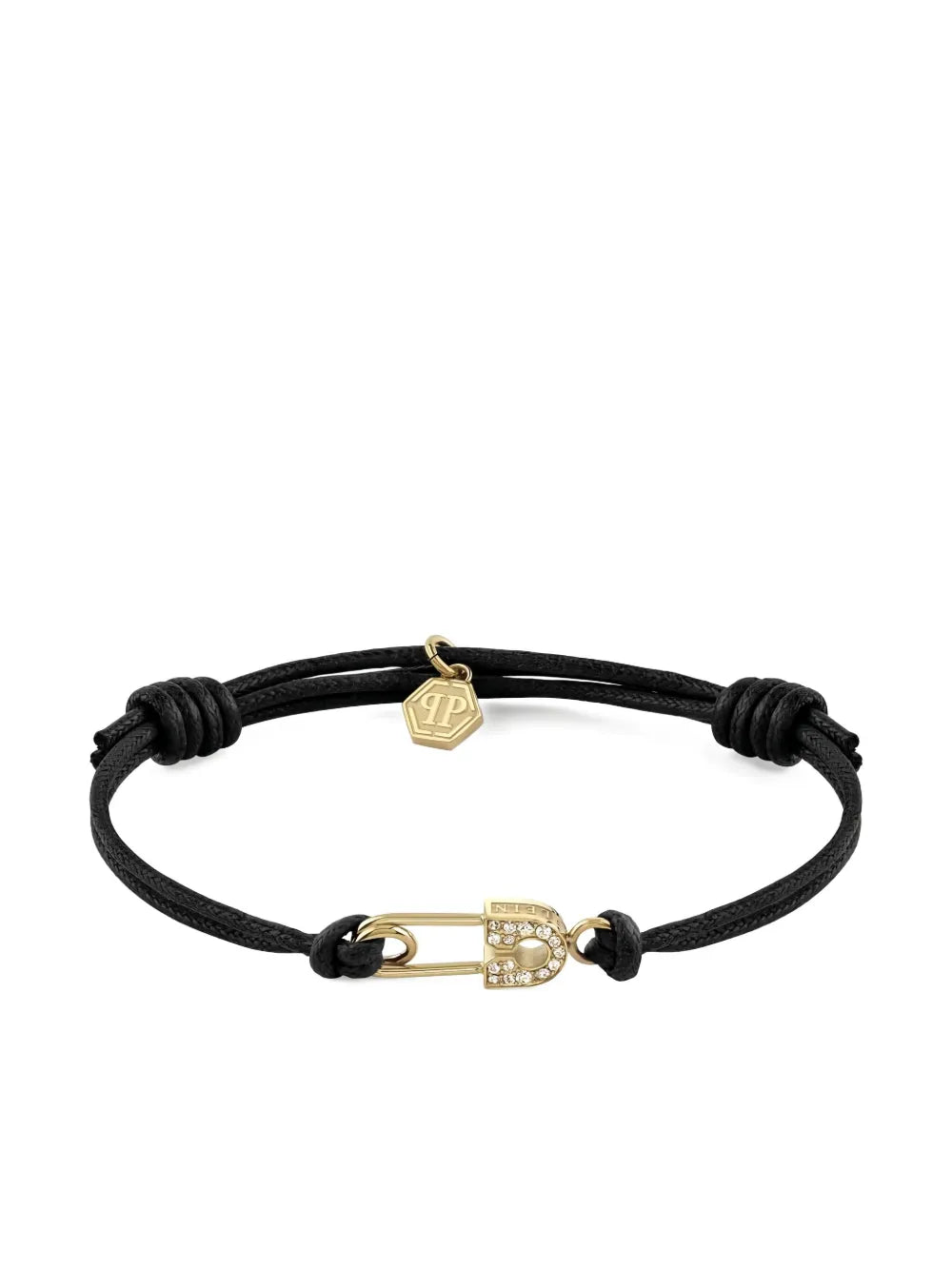 safety pin-detail bracelet