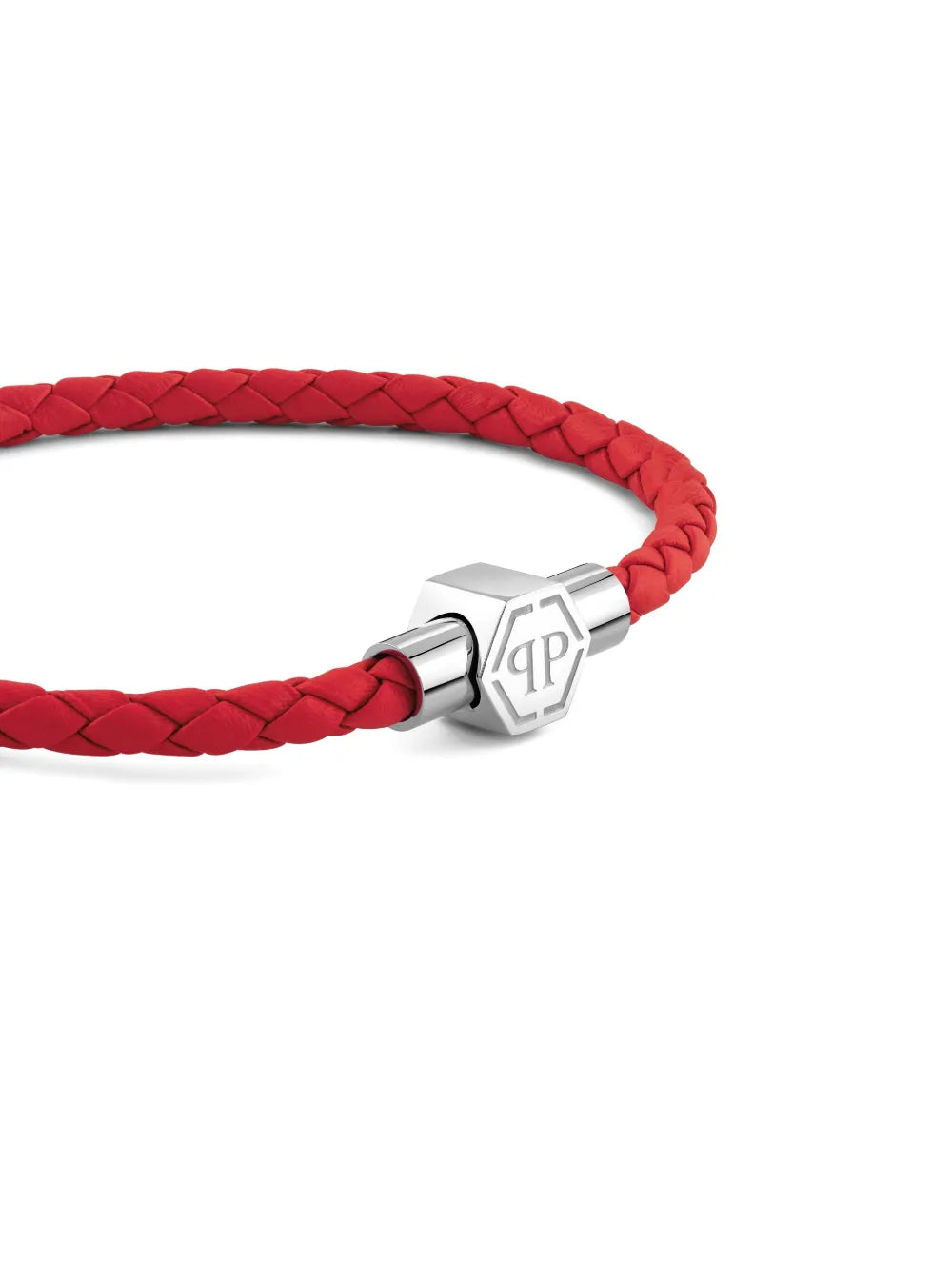 braided-leather bracelet
