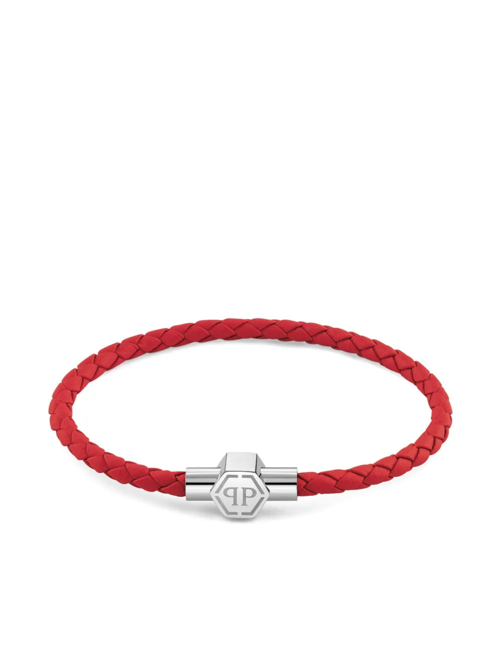 braided-leather bracelet