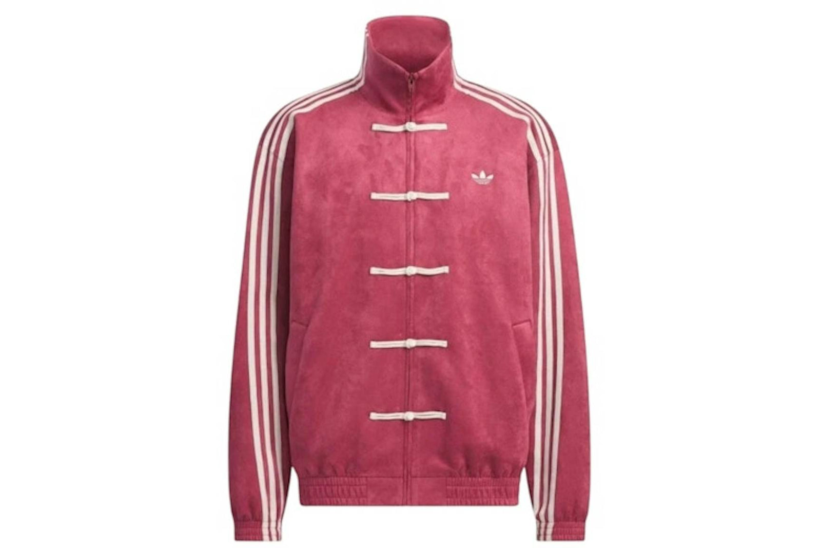Adidas CTT Chinese Track Top 3.1 Gender Neutral Jacket (Asian Sizing) Collegiate Burgundy