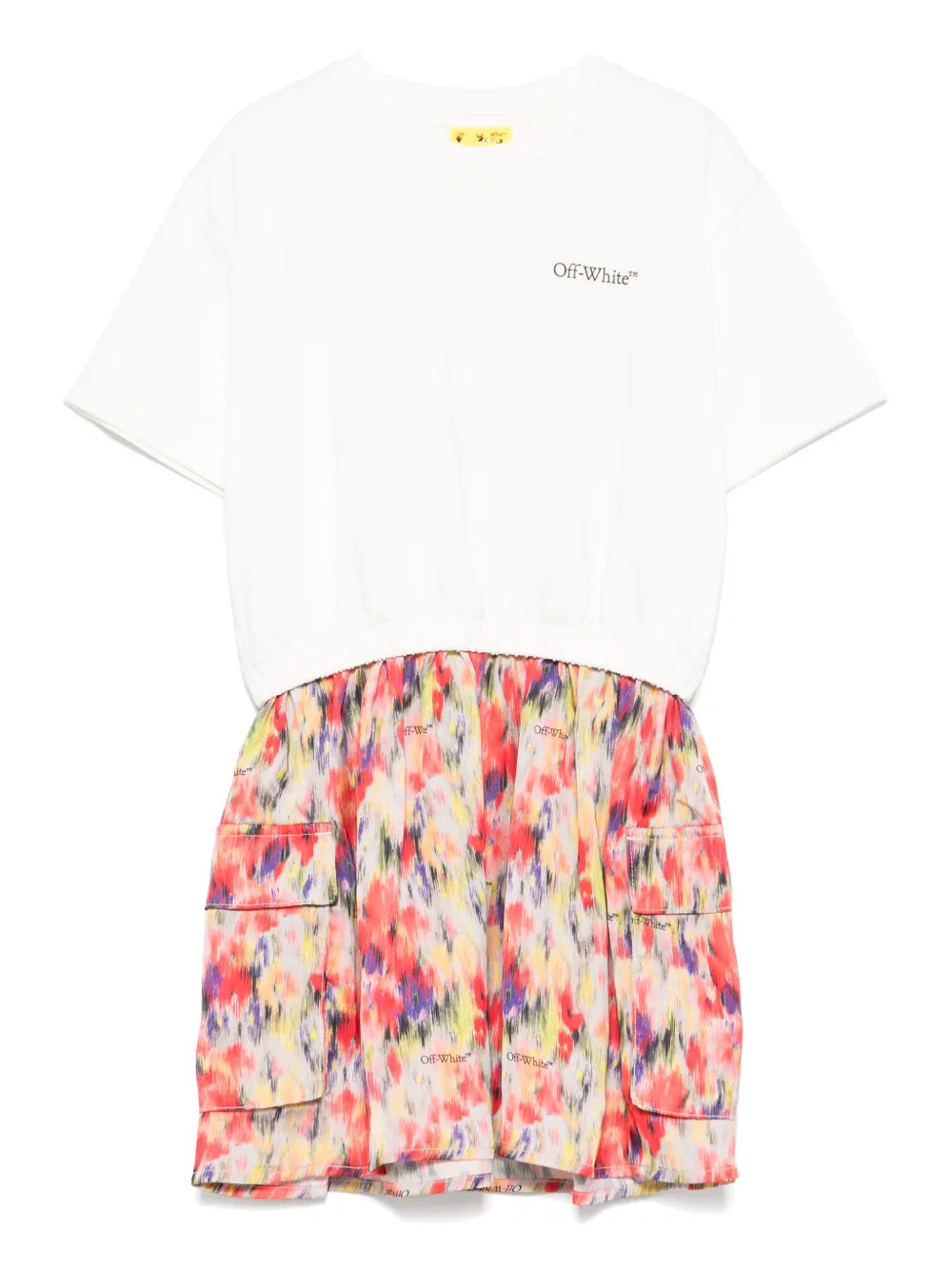logo-print dress