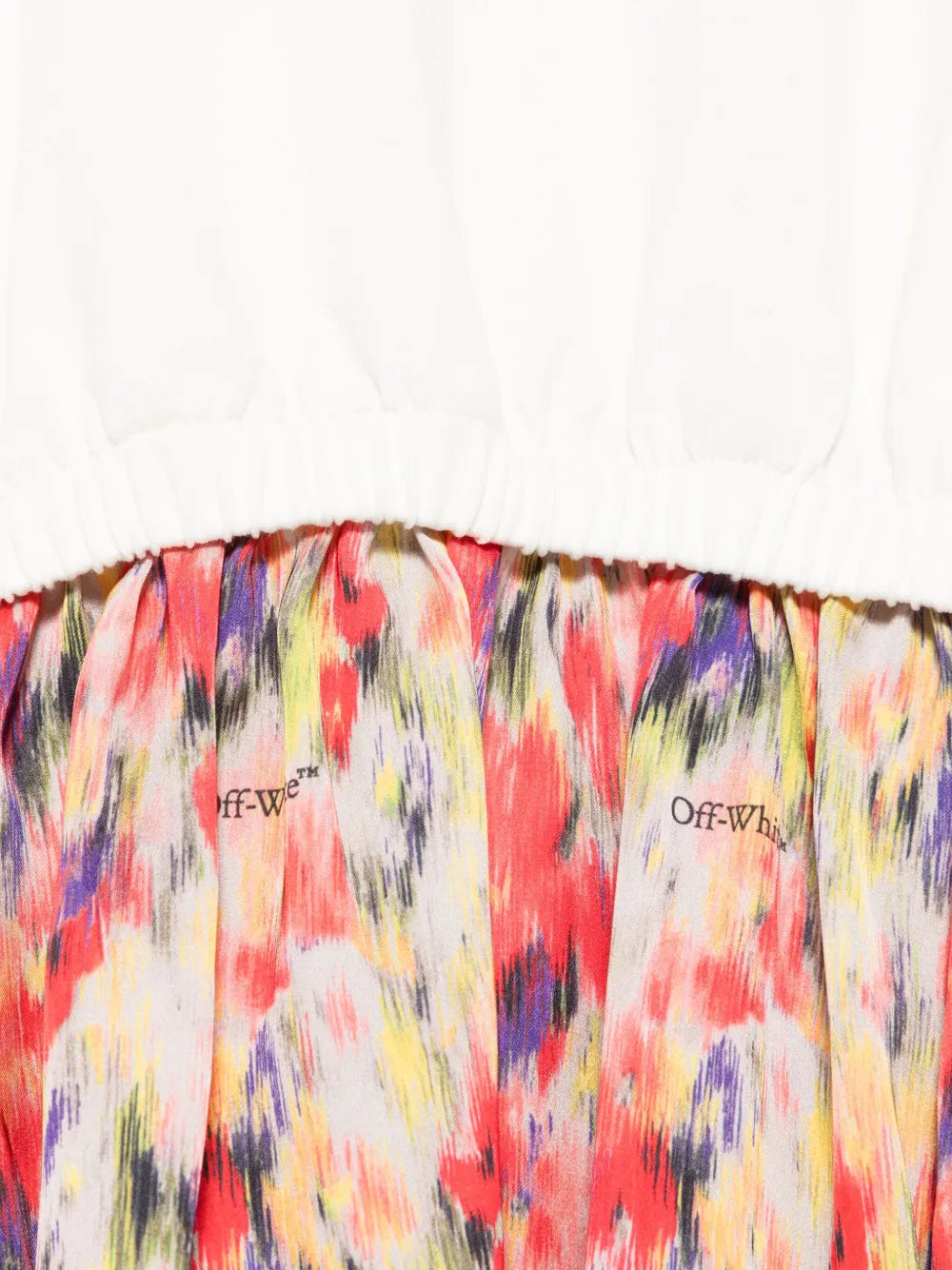 logo-print dress
