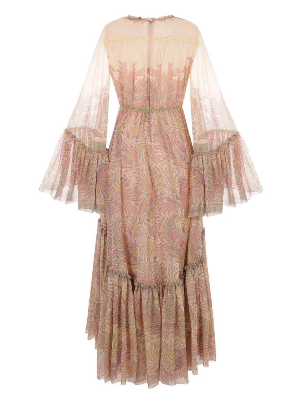 printed maxi dress