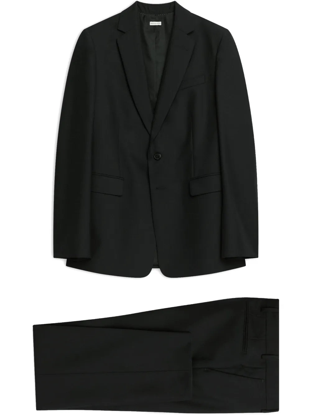 wool slim-fit suit