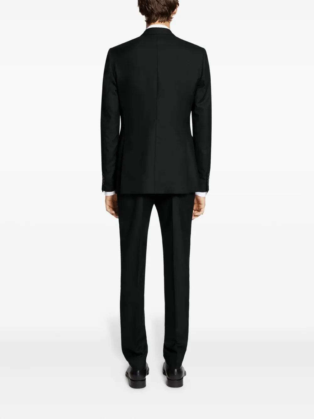 wool slim-fit suit