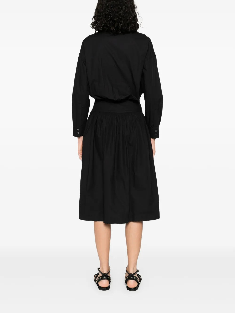 cotton midi dress