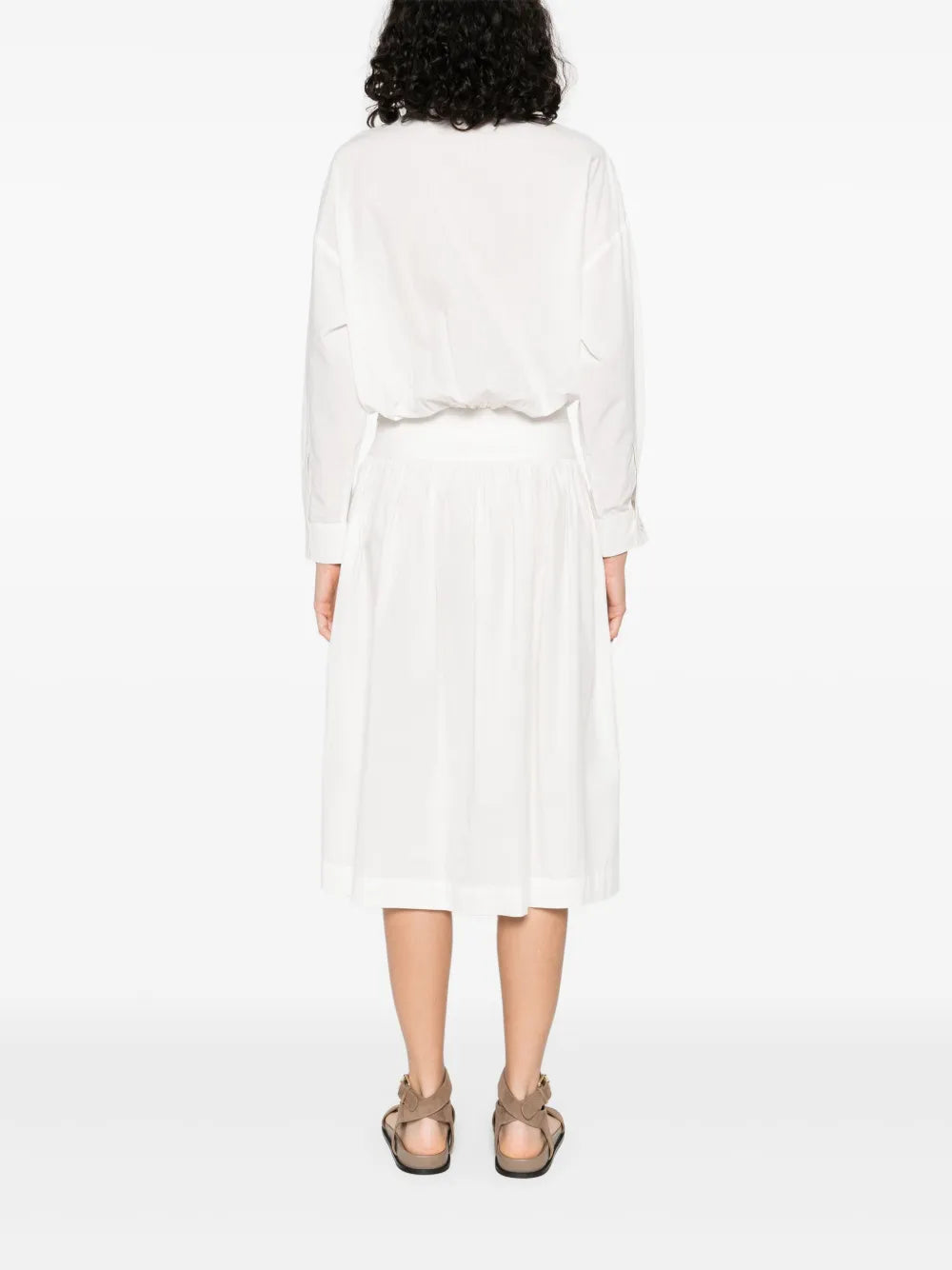 cotton midi dress