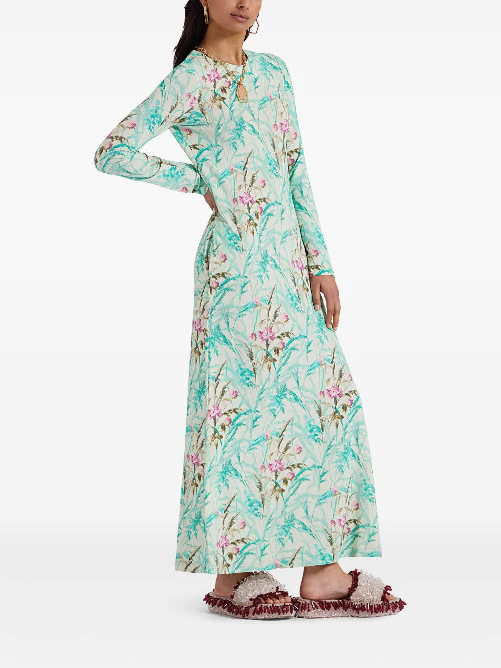 Swing midi dress