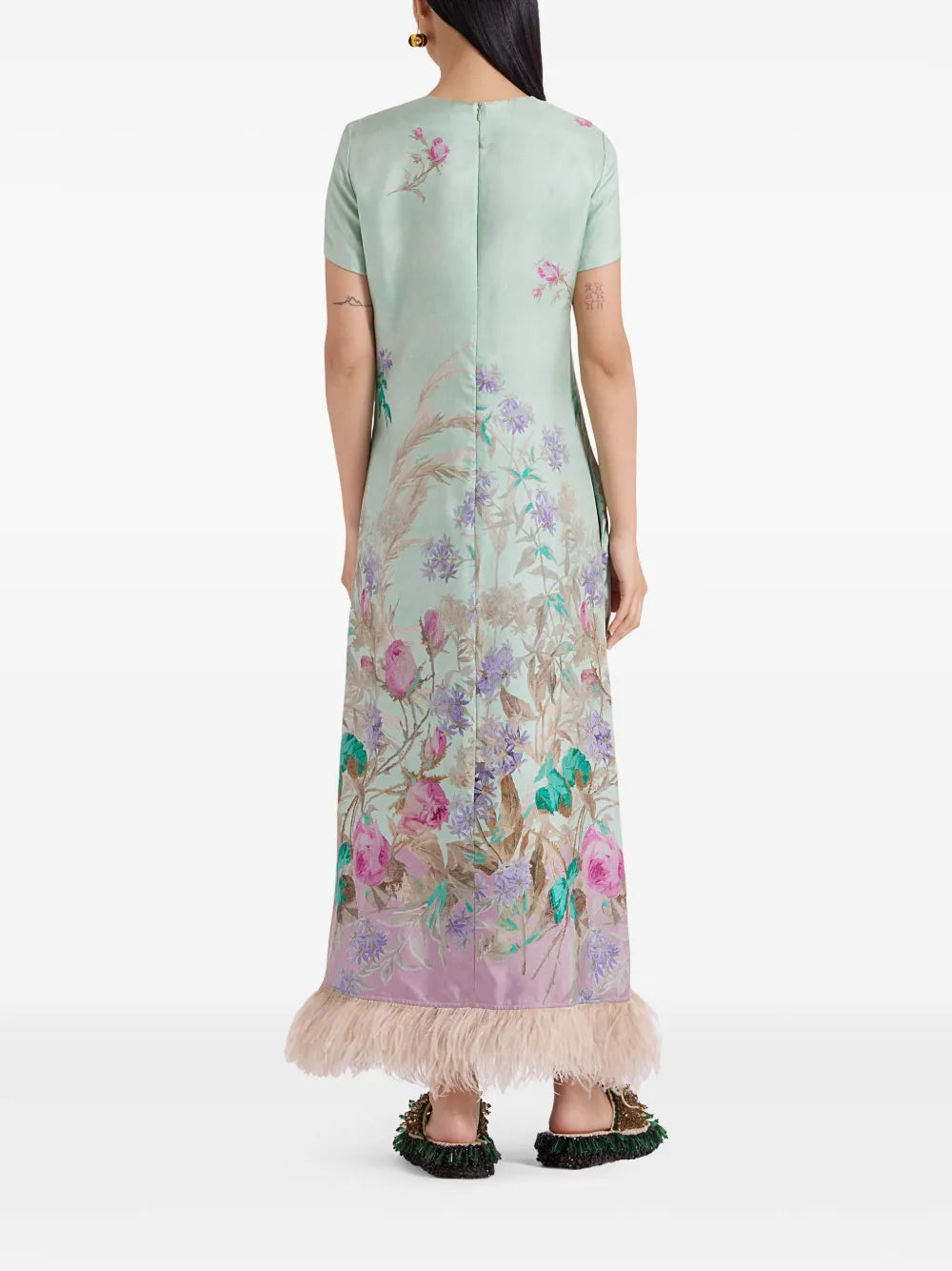 Swing midi dress