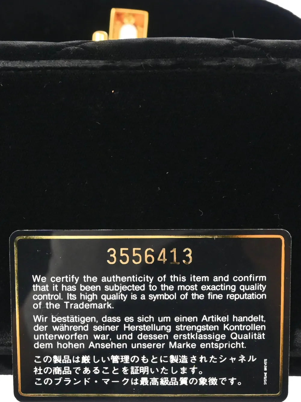 1995 CC turn-lock handbag