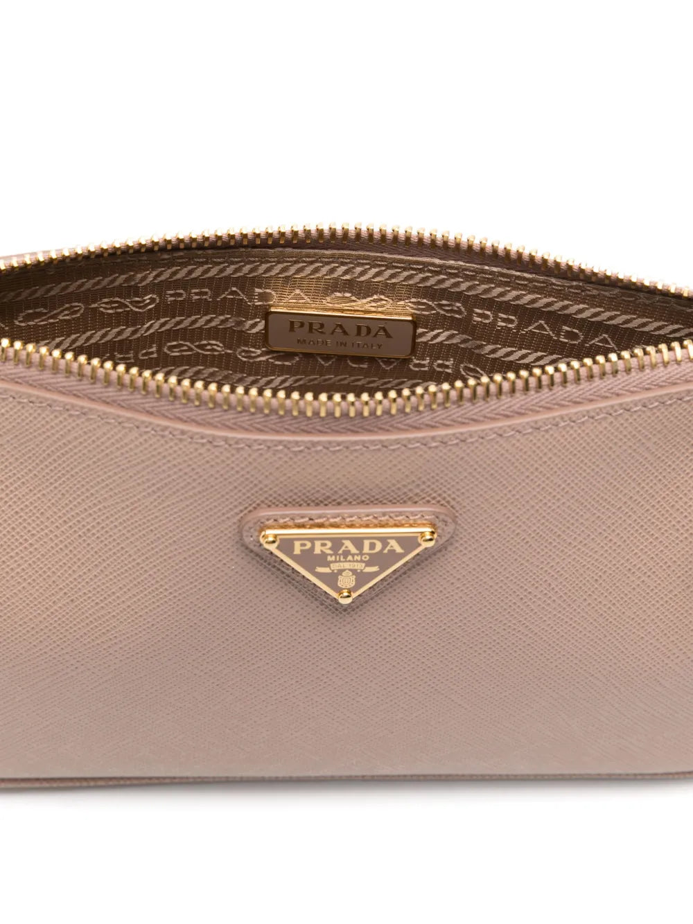 Saffiano-leather cross body bag