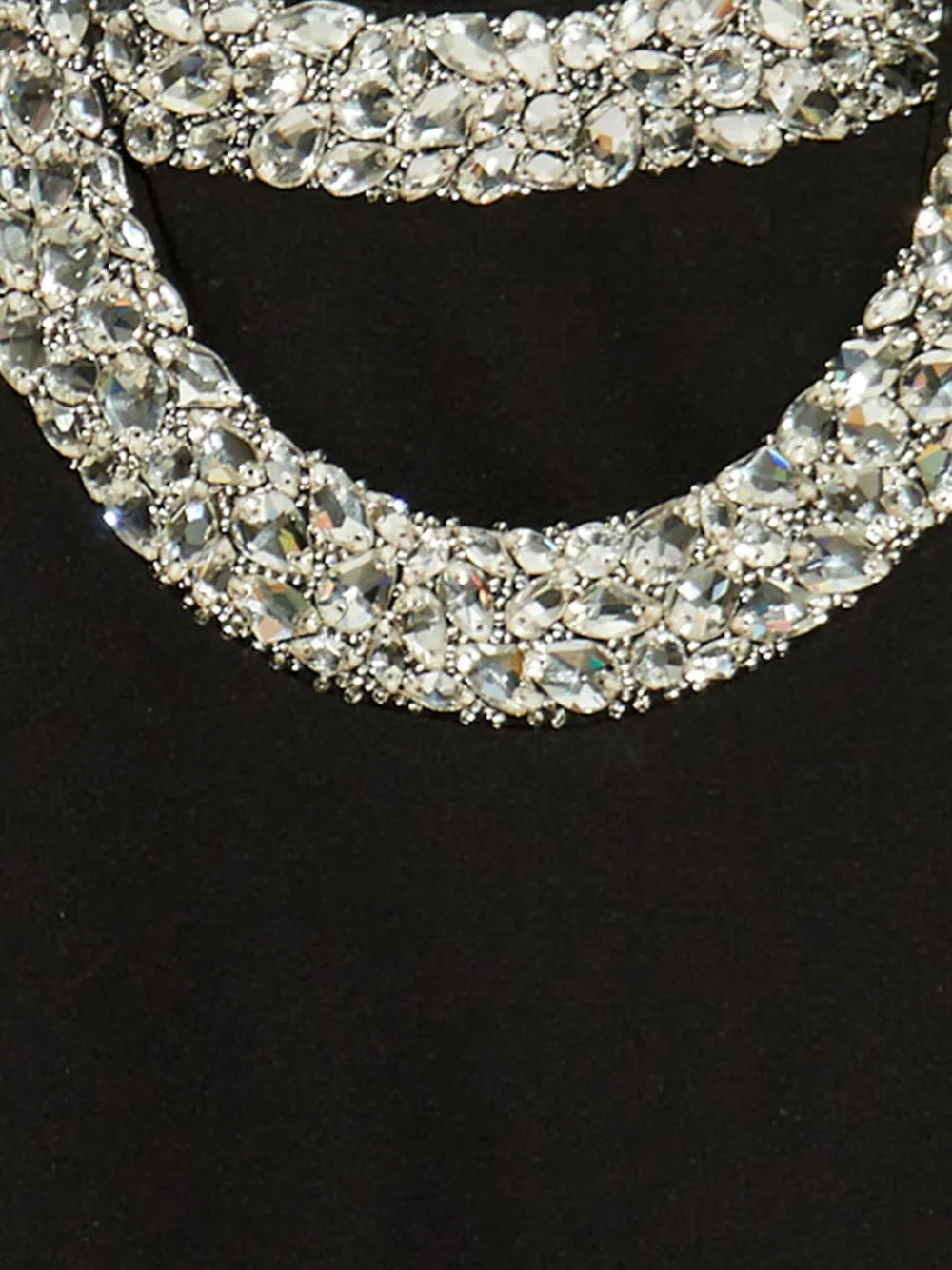 crystal-embellished maxi dress