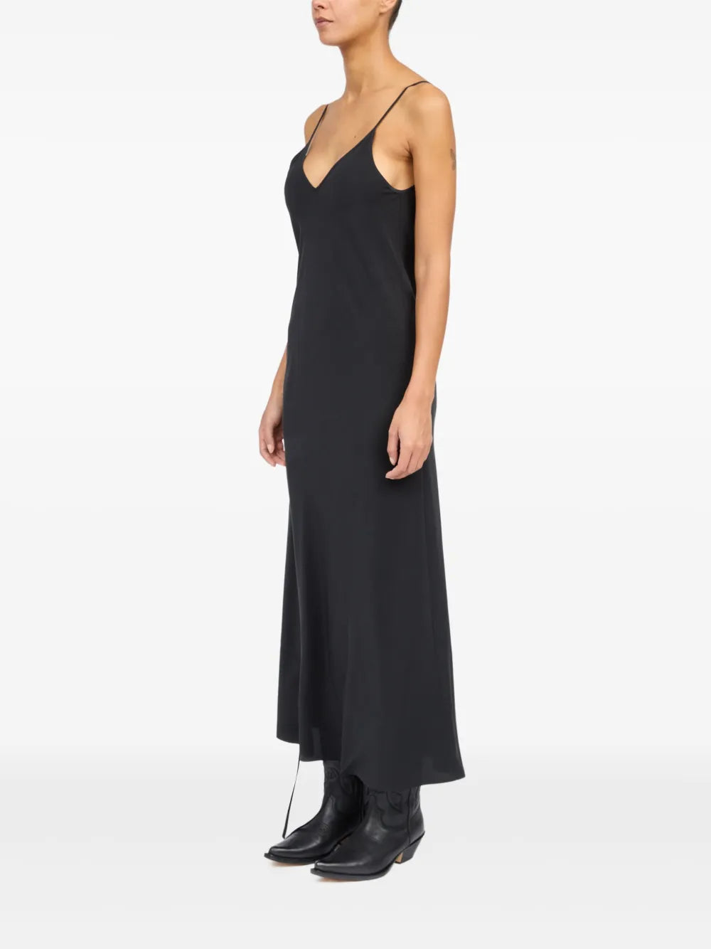 silk maxi dress