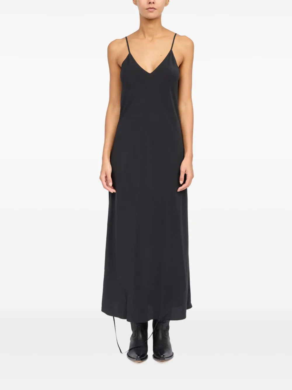 silk maxi dress