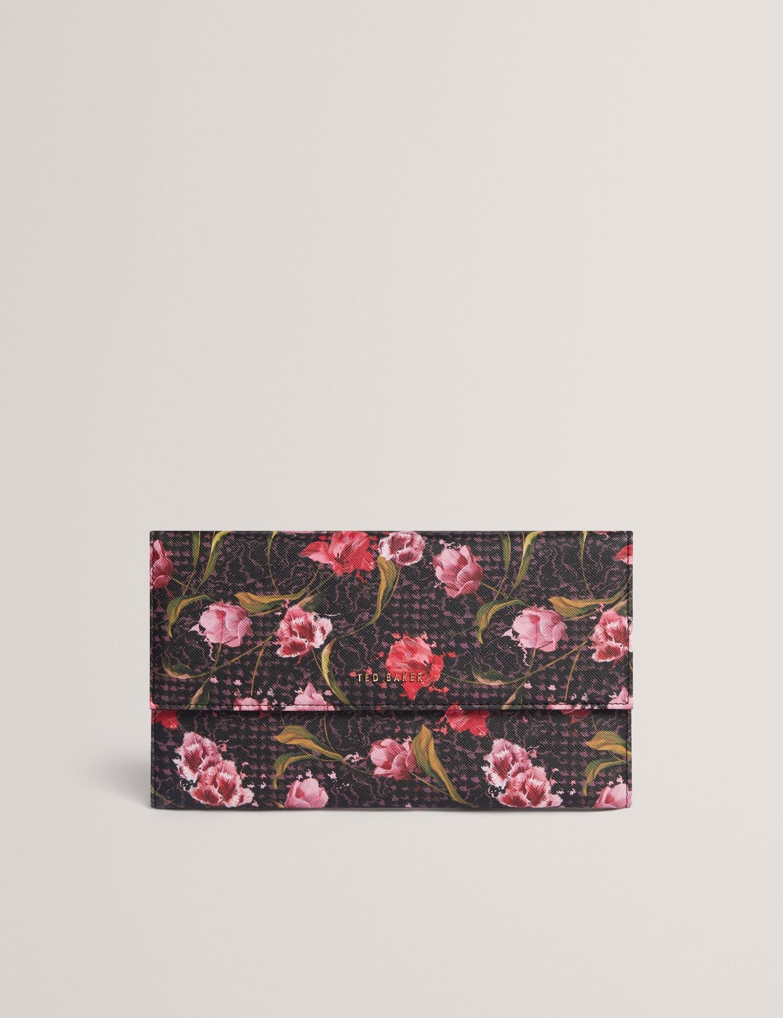 Ted Baker Tulbry Printed Travel Wallet Women's