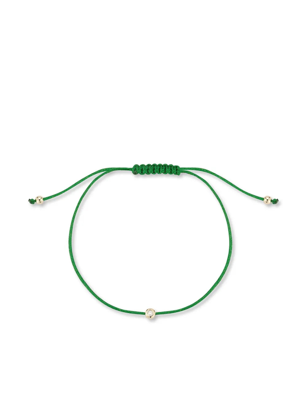 14K yellow gold Dot diamond bracelet 