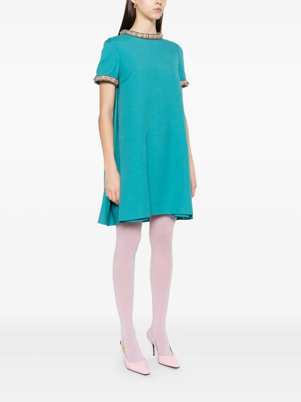 crystal-embellished dress