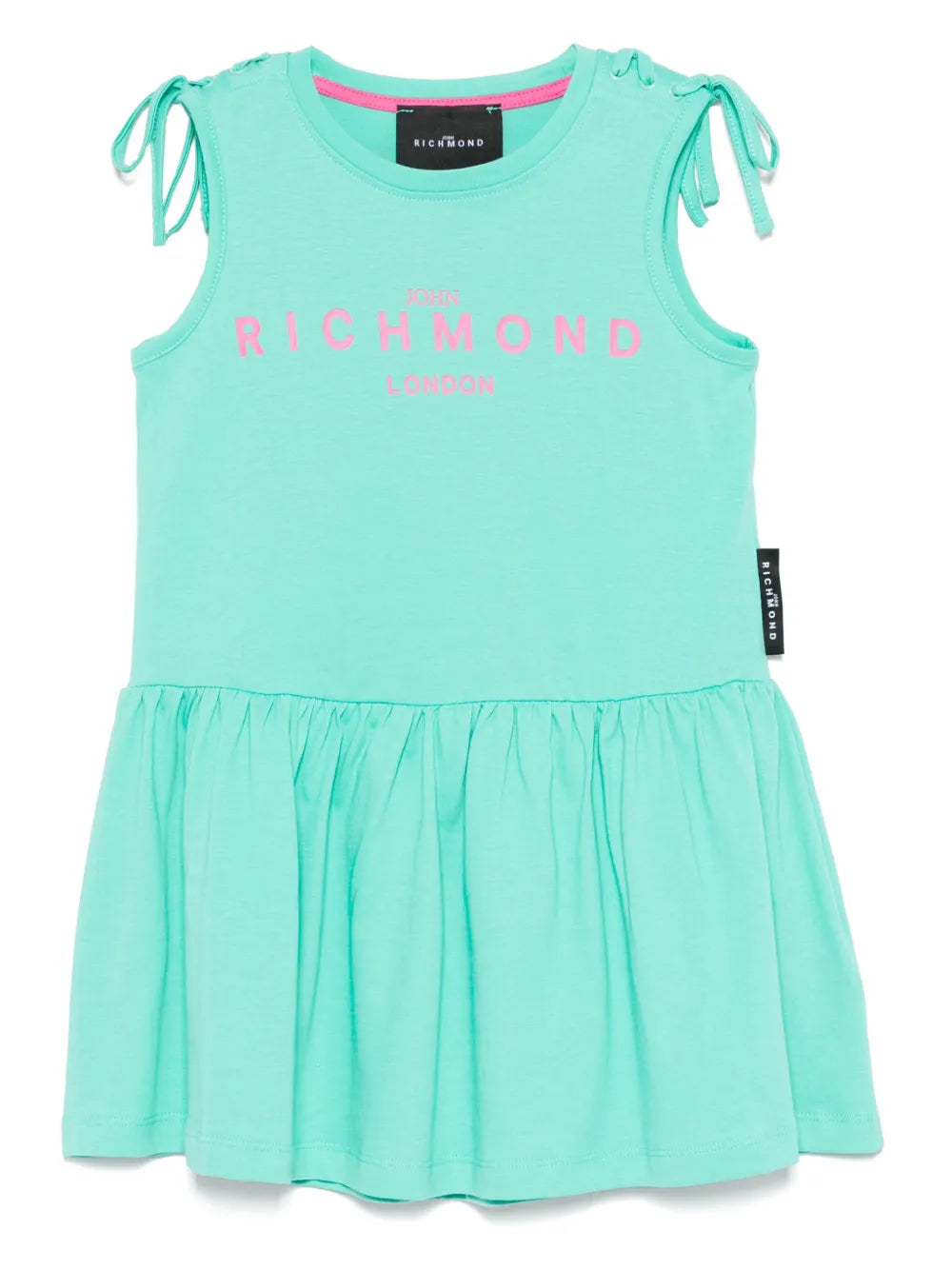 logo-print dress